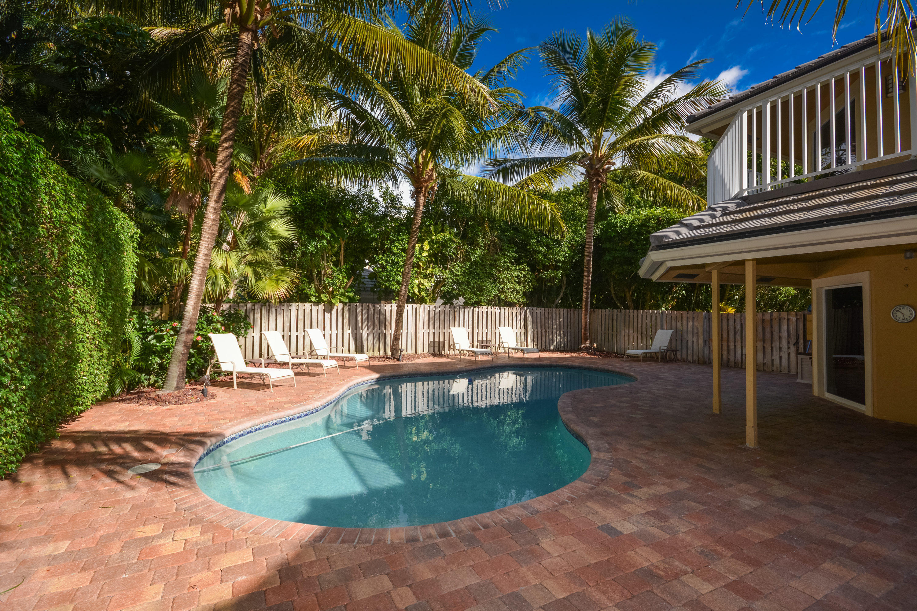 3815 Kings Way Boca Raton, FL 33434 - Photo 35 of 45 Pool/Back View