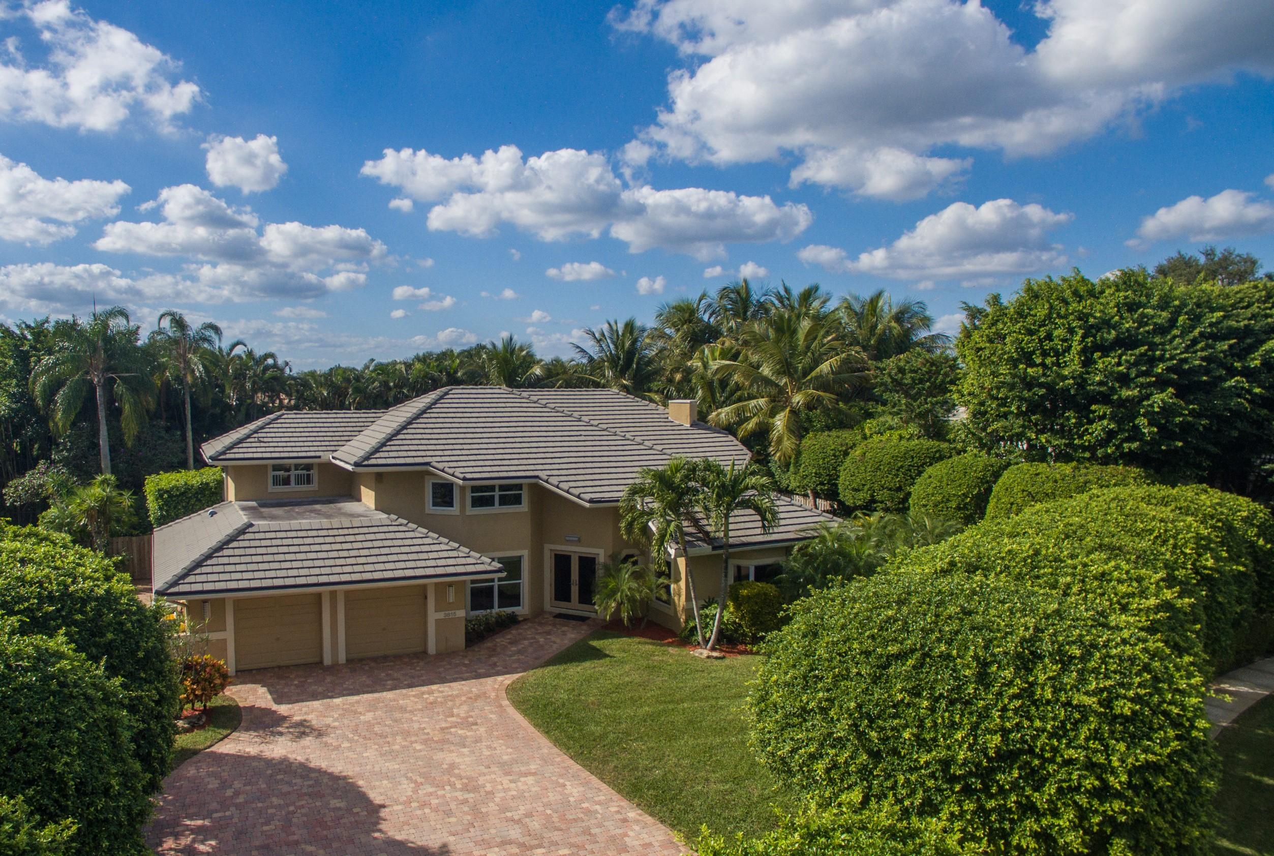 3815 Kings Way Boca Raton, FL 33434 - Photo 41 of 45 Aerial