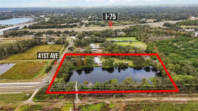 a view of outdoor space and sign board