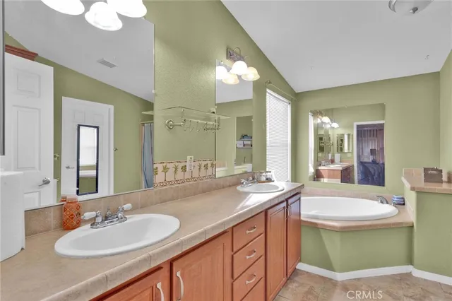 a bathroom with a sink and a bathtub