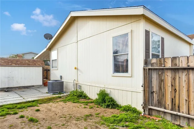 a view of a terrace with building