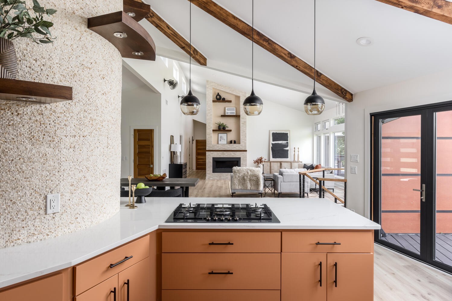 104 Windward Point Hendersonville, TN 37075 - Photo 15 of 49 a kitchen with stainless steel appliances granite countertop a stove a sink and a refrigerator