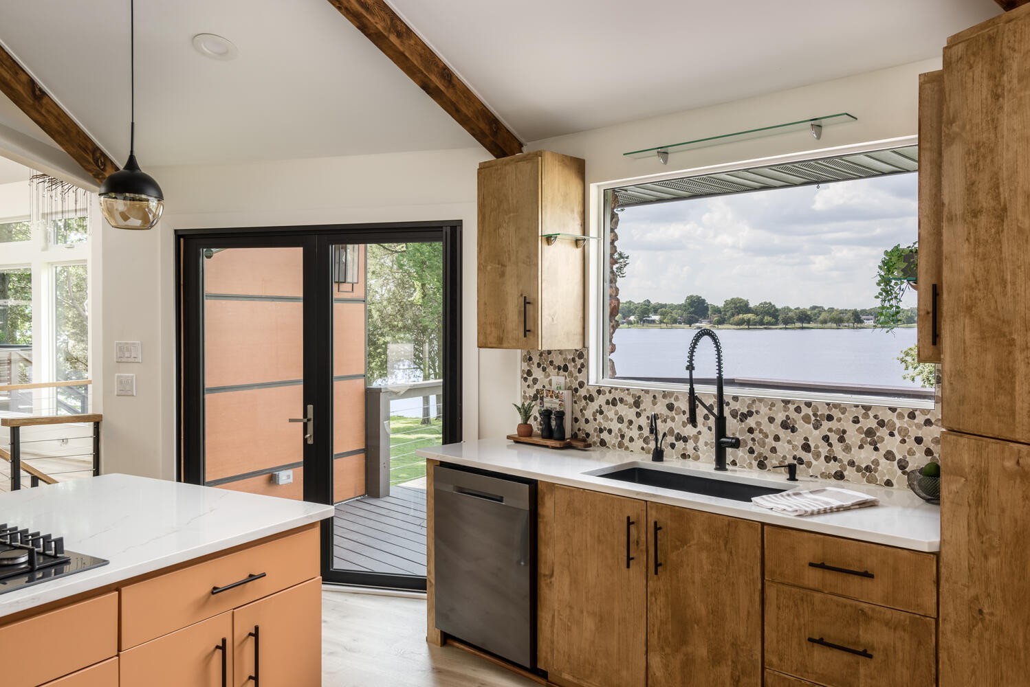 104 Windward Point Hendersonville, TN 37075 - Photo 17 of 49 a kitchen with sink a window and cabinets