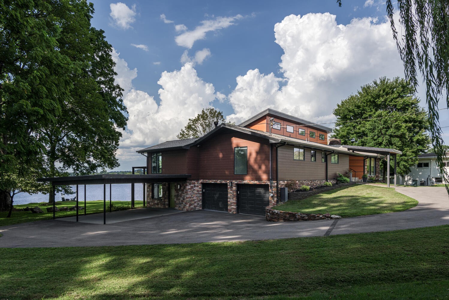 104 Windward Point Hendersonville, TN 37075 - Photo 43 of 49 a front view of a house with a yard