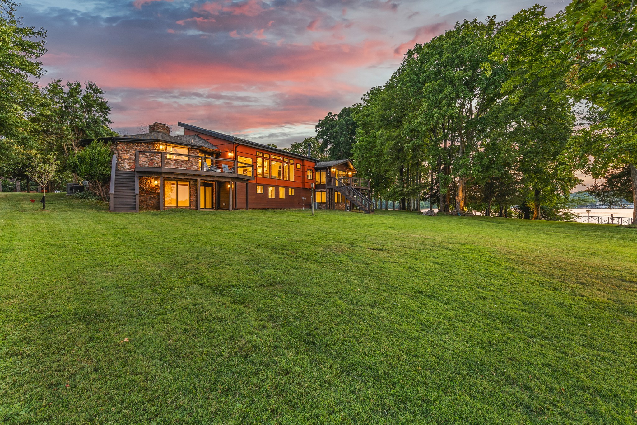 104 Windward Point Hendersonville, TN 37075 - Photo 46 of 49 a big yard with large trees