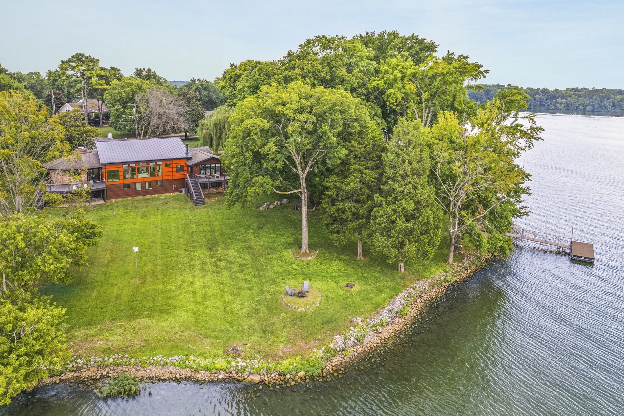 104 Windward Point Hendersonville, TN 37075 - Photo 47 of 49 a swimming pool with trees in the background