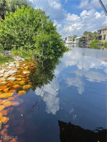 a view of a green field with lots of bushes