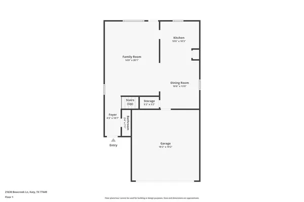 $1,890 | 21630 Bowcreek Lane, Katy, TX 77449