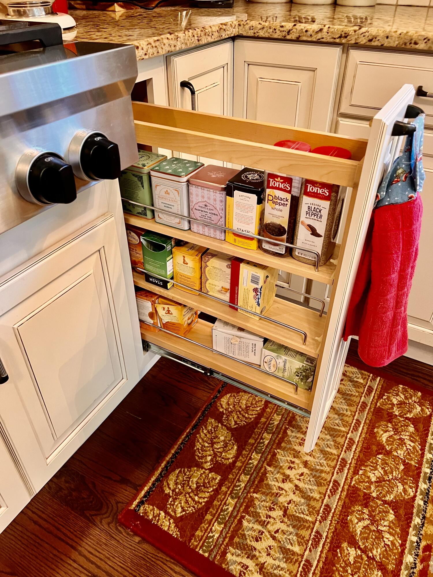 24 Lamson Road Sebec, ME 04481 - Photo 79 of 172 Pull Out Spice Cabinet