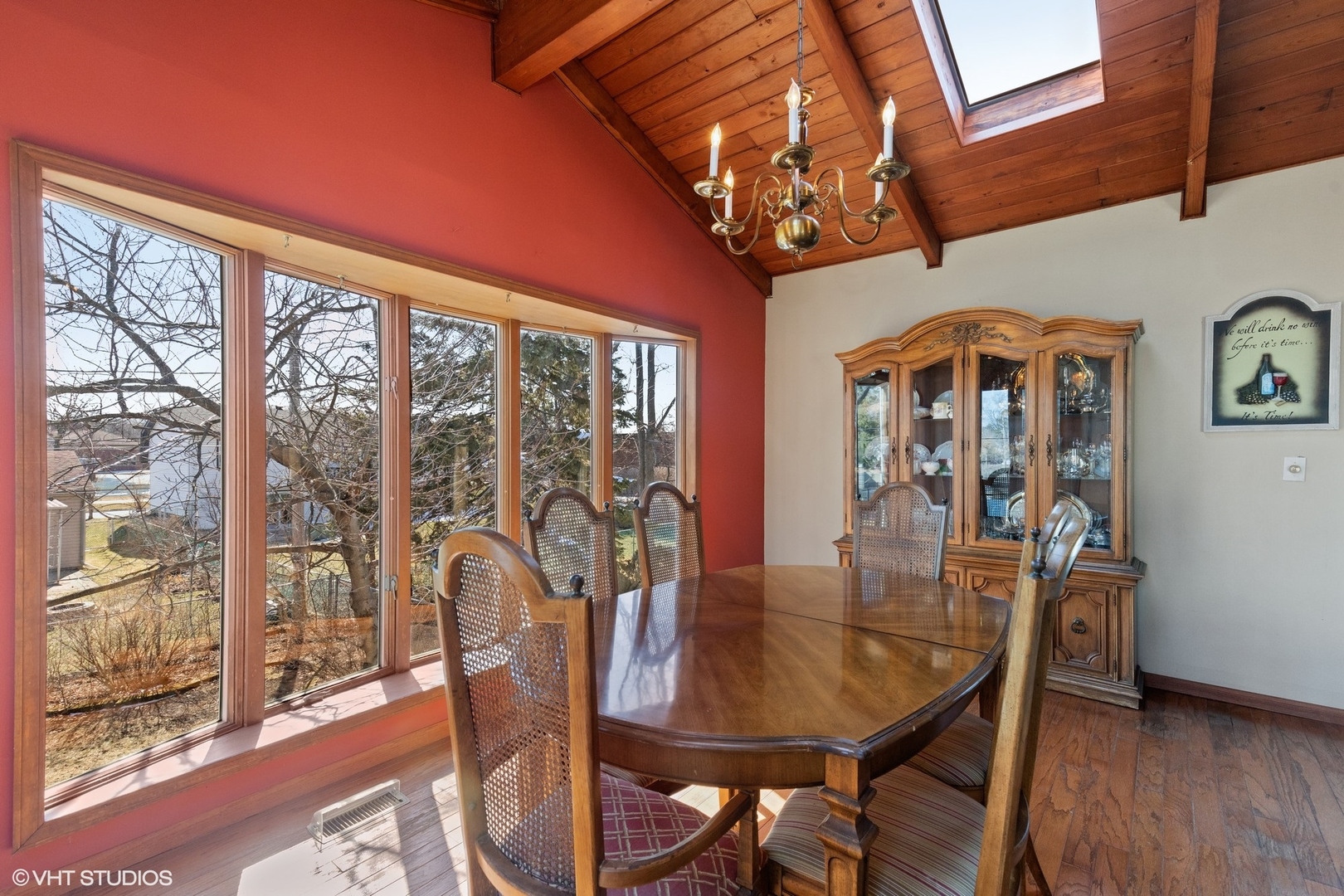 355 Chenault Road Buffalo Grove, IL 60089 - Photo 9 of 26 a view of a dining room with furniture window and wooden floor