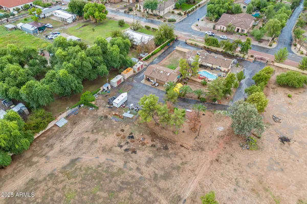 a view of a house with a street