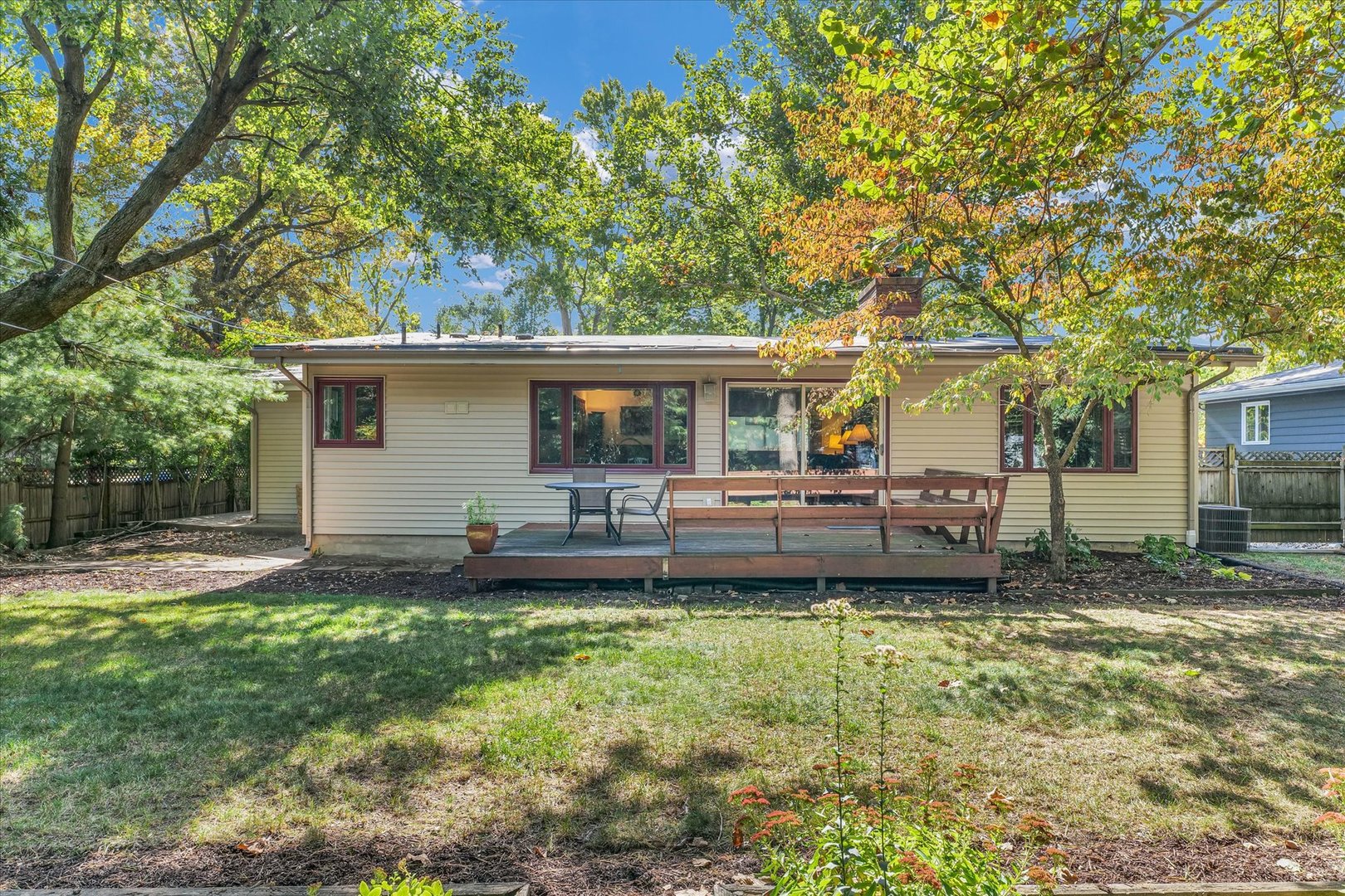 1505 Alma Drive Champaign, IL 61820 - Photo 45 of 50 a house view with a sitting space and garden
