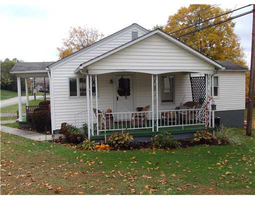 885 South Eighty Eight Road Carmichaels, PA 15320 - Photo 3 of 18 Exterior Front. Porch View