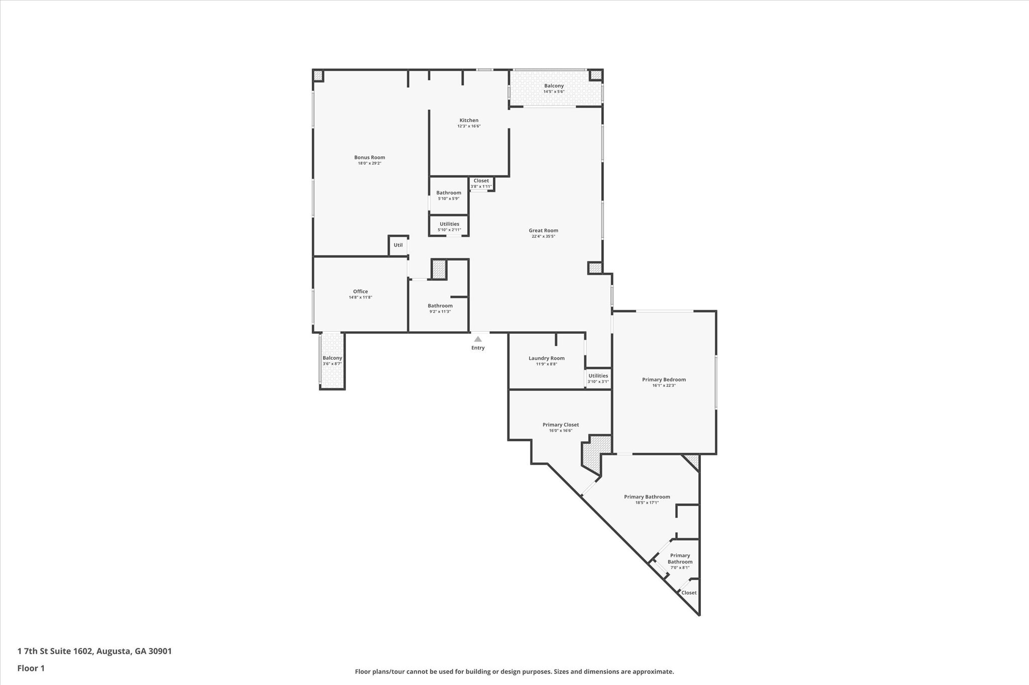 1 7th Street, Unit 1602 Augusta, GA 30901 - Photo 61 of 61