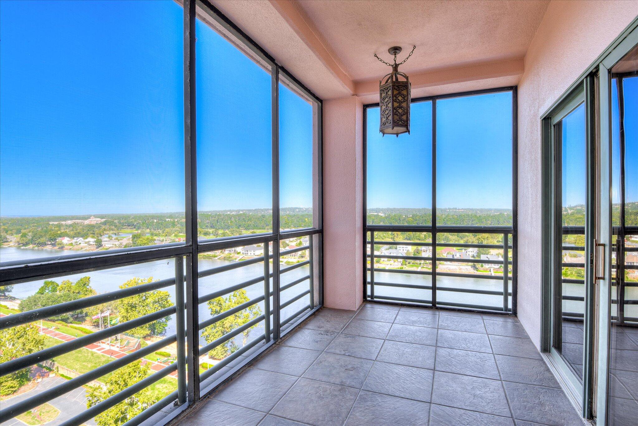 1 7th Street, Unit 1602 Augusta, GA 30901 - Photo 18 of 64 Owners Suite Balcony
