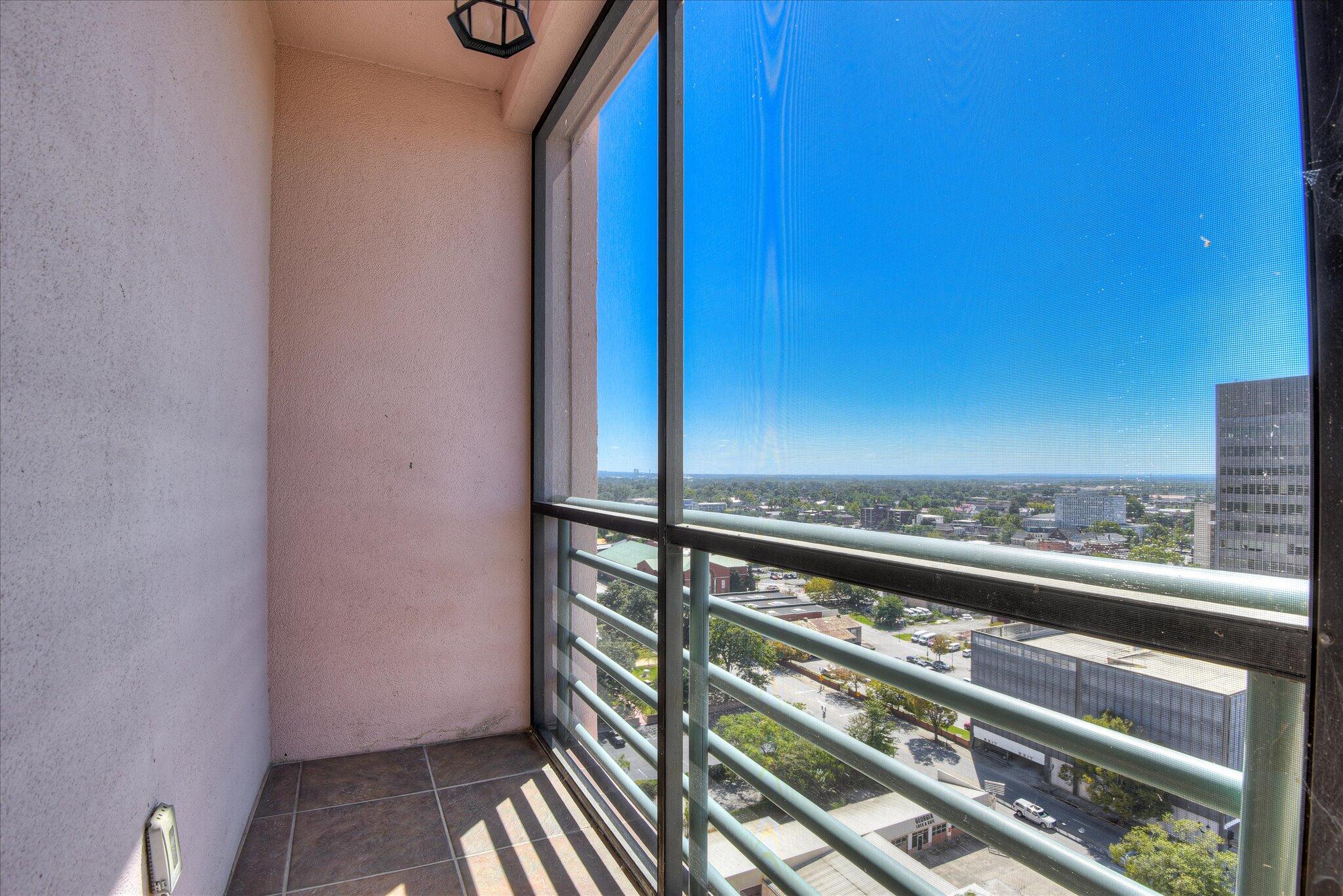 1 7th Street, Unit 1602 Augusta, GA 30901 - Photo 33 of 64 Office Balcony overlooking Downtown Augusta