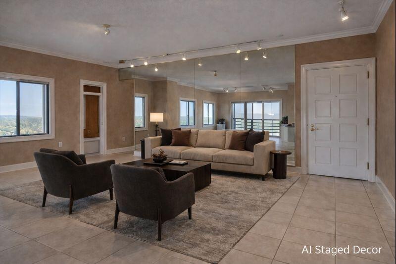 1 7th Street, Unit 1602 Augusta, GA 30901 - Photo 4 of 64 AI Staged Photo of Living room