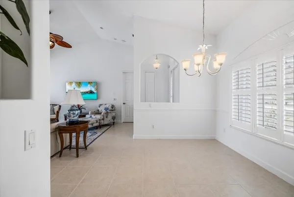 a very nice looking room with a large window