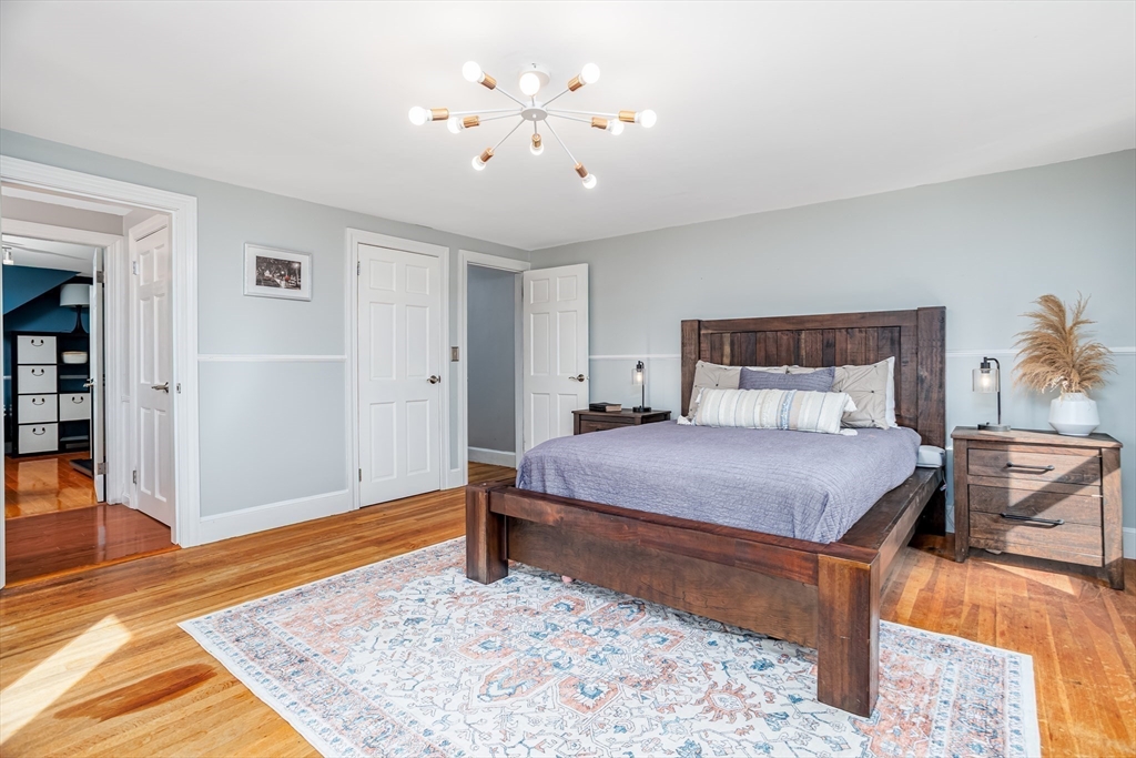 37 Rouville Avenue Gardner, MA 01440 - Photo 27 of 42 a bedroom with a bed and wooden floor