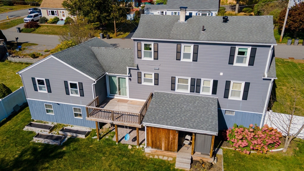 37 Rouville Avenue Gardner, MA 01440 - Photo 3 of 42 an aerial view of a house with swimming pool yard and outdoor seating