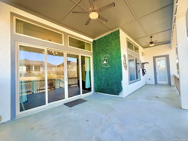 a view of a city from a balcony