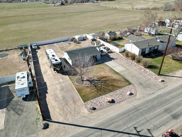 1852 East 3500th Street South Vernal, UT 84078 - Photo 45 of 46 Aerial view of sparsely populated area looking south west