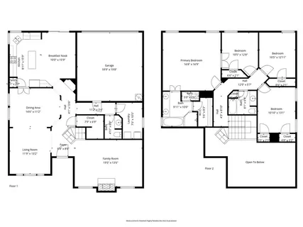 a picture of a floor plan