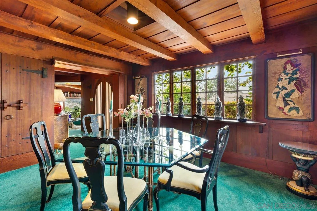 7944 Princess Street La Jolla, CA 92037 - Photo 16 of 39 a dining room with furniture and window