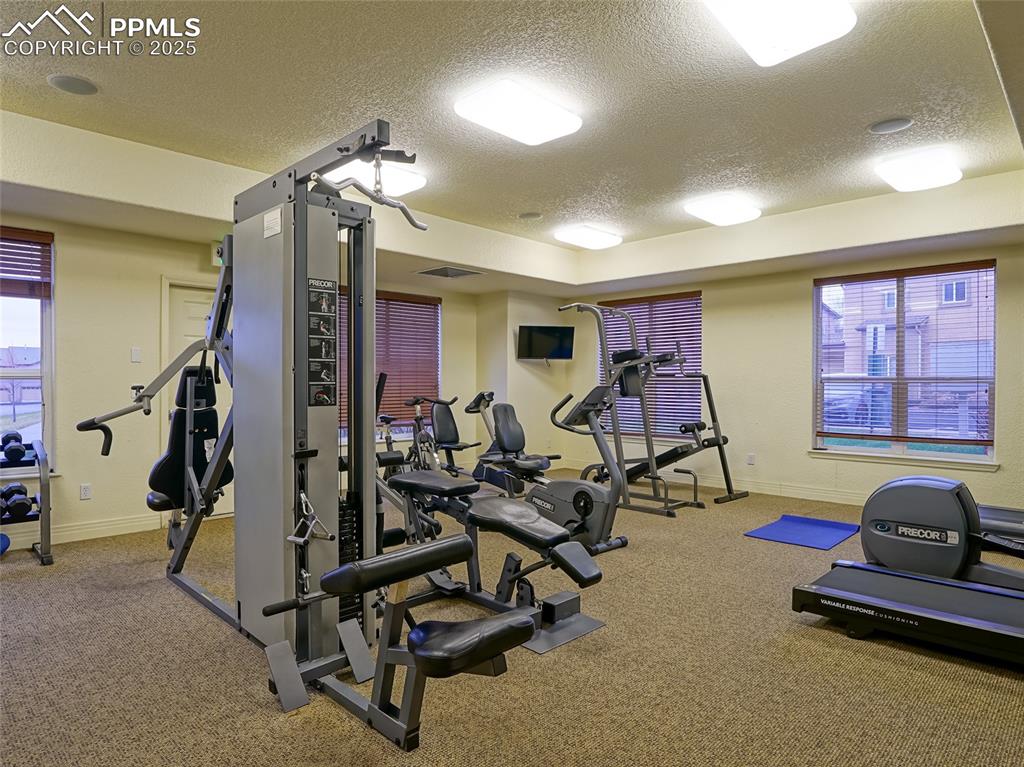 4792 Kerry Lynn View Colorado Springs, CO 80922 - Photo 25 of 31 a view of a room with gym equipment