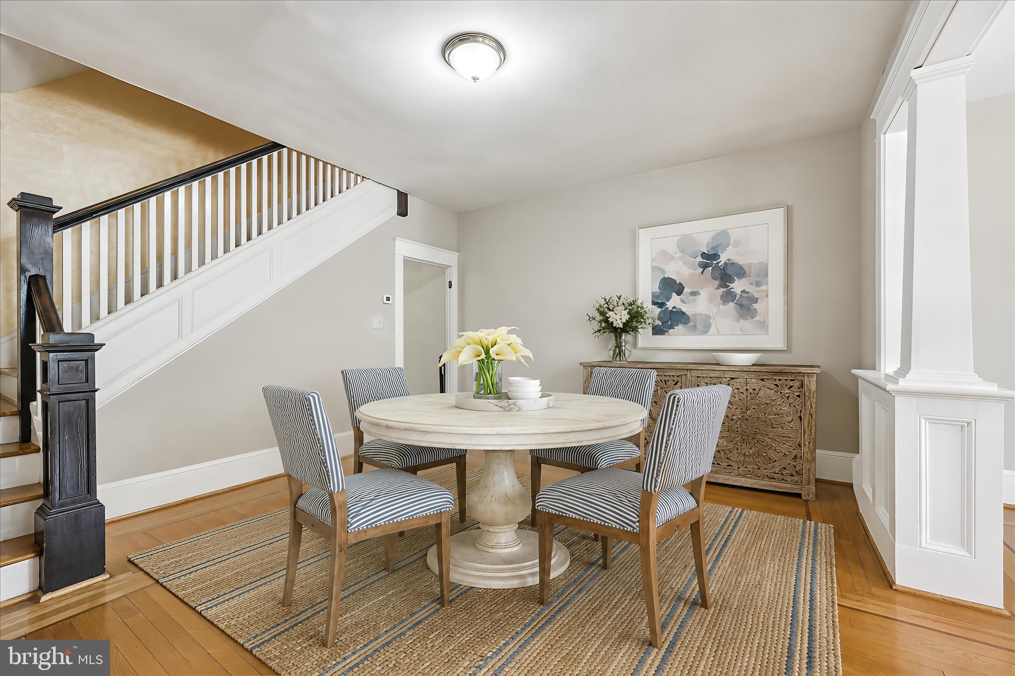 315 West 7th Street Frederick, MD 21701 - Photo 11 of 50 Dining Room Virtually Staged