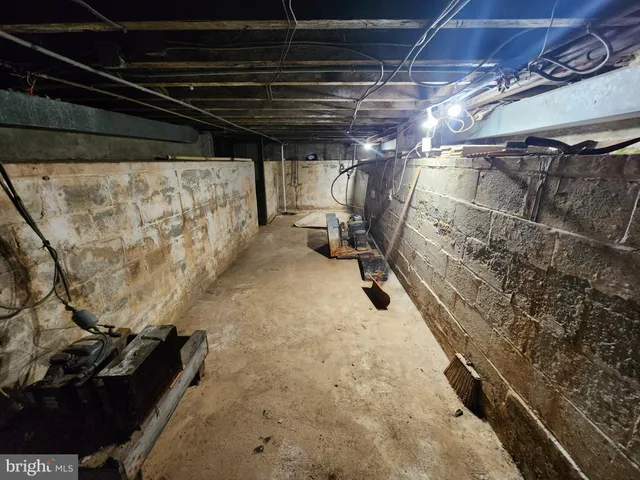 a view of water heater room