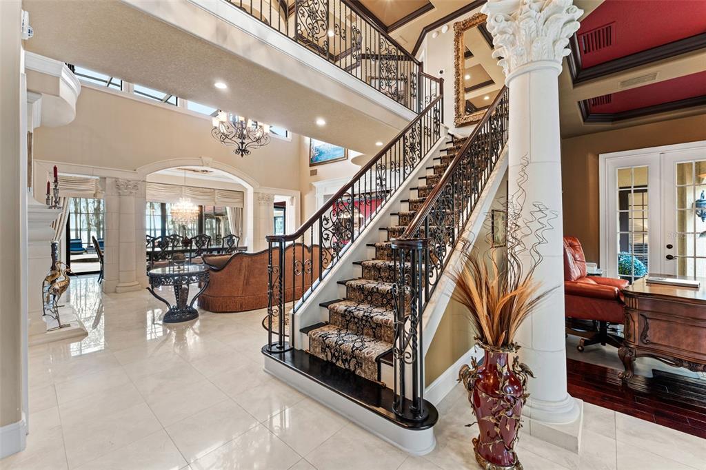 5070 Down Point Lane Windermere, FL 34786 - Photo 19 of 57 a view of entryway and hall with wooden floor