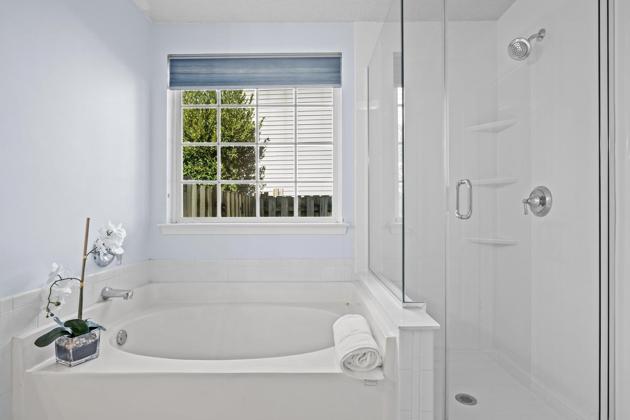 7008 Englehardt Drive Raleigh, NC 27617 - Photo 32 of 55 Updated Framelless Shower
