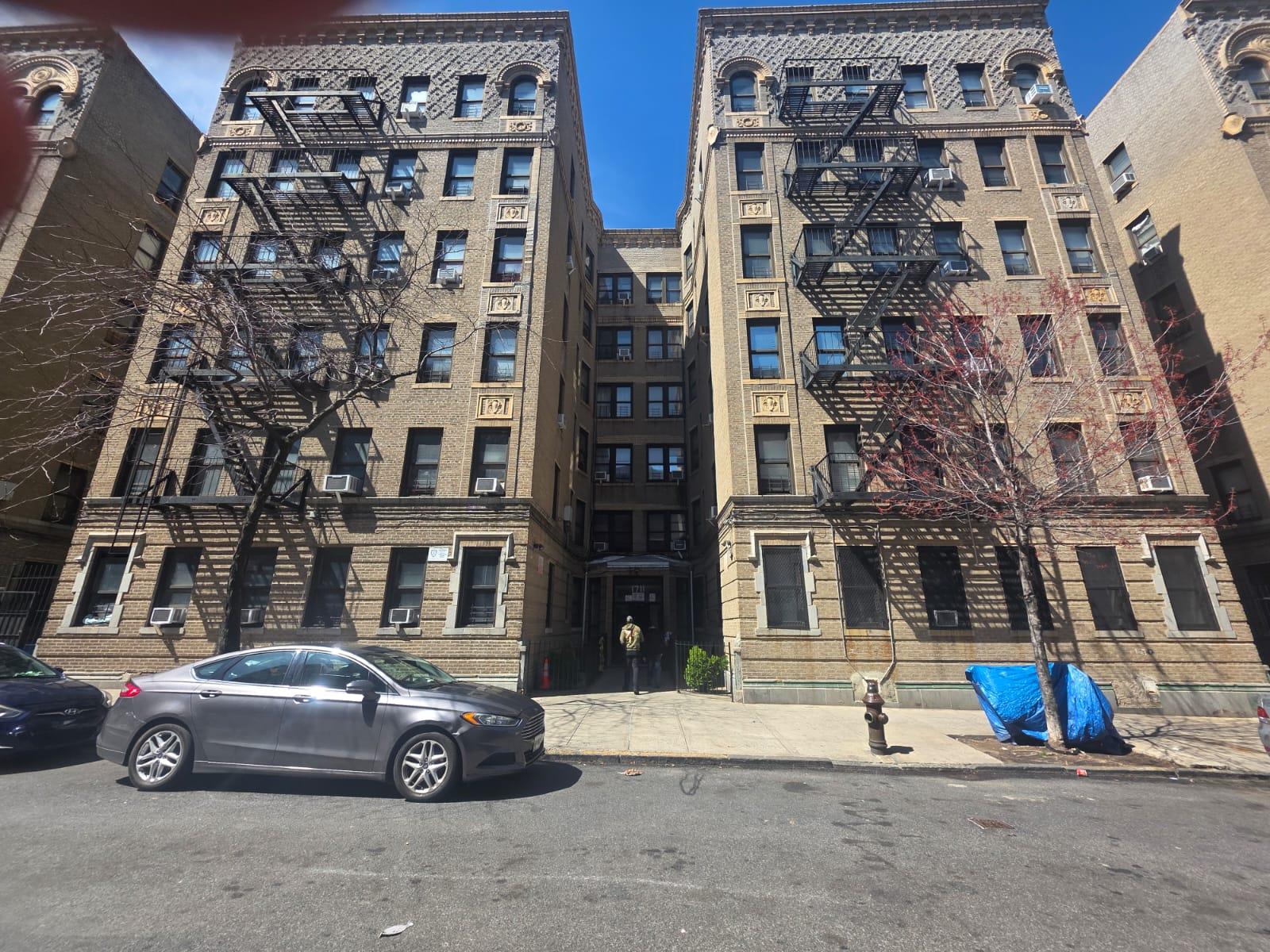 View of building exterior facing West