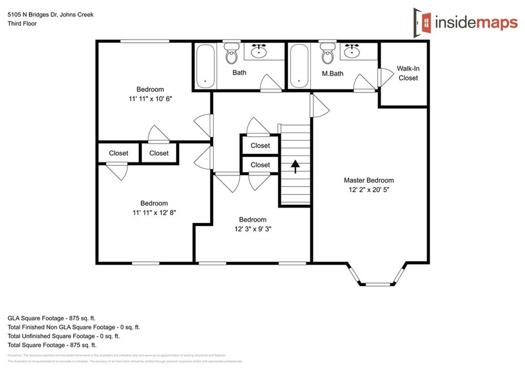 5105 North Bridges Drive Alpharetta, GA 30022 - Photo 21 of 21 a picture of a book and a bed