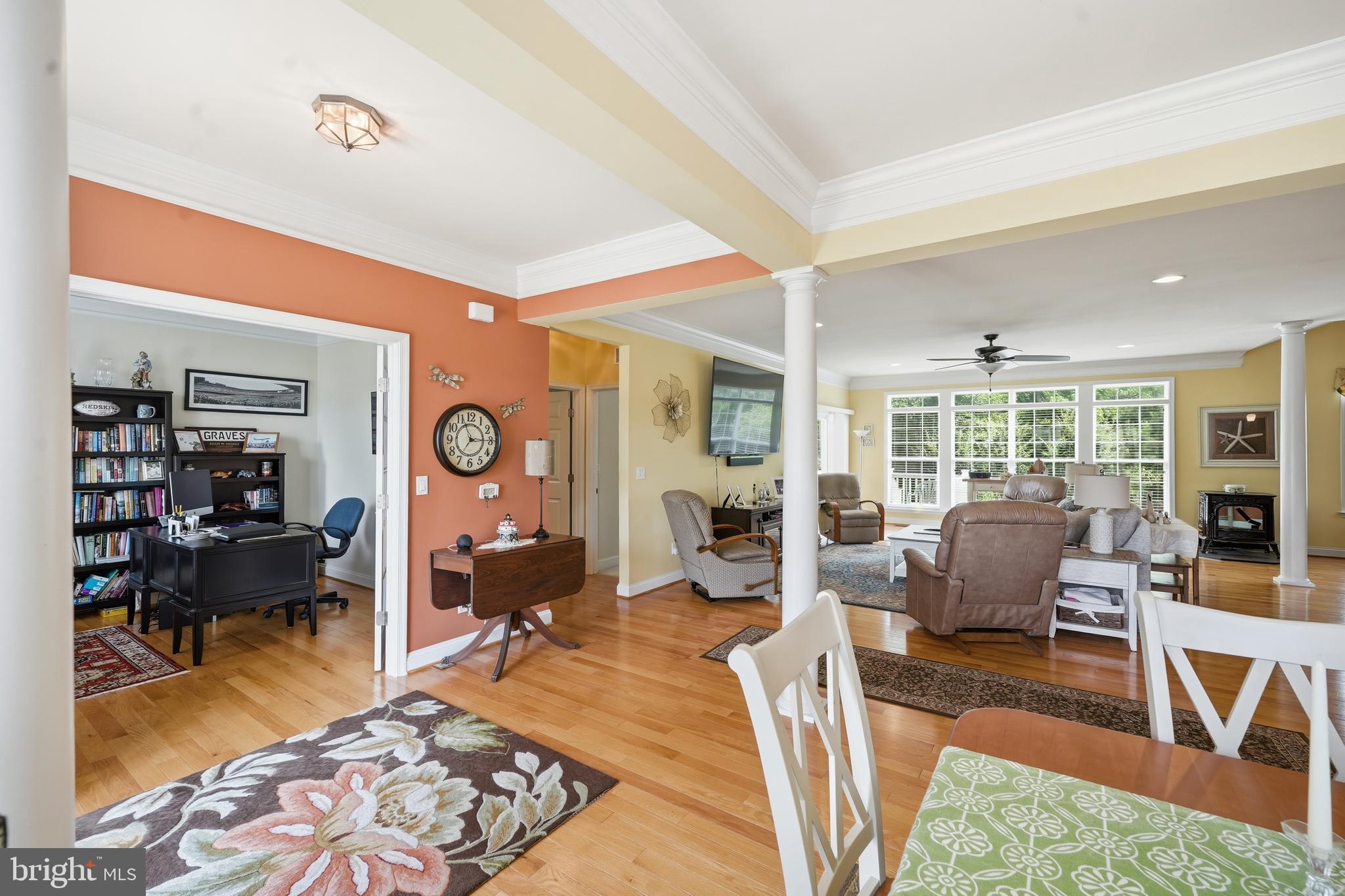 31880 Two Ponds Road Selbyville, DE 19975 - Photo 13 of 35 Open Concept Great Room Features Hardwood Floors.
