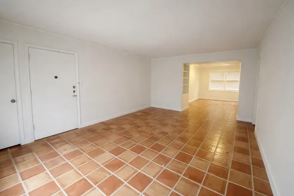 a view of empty room