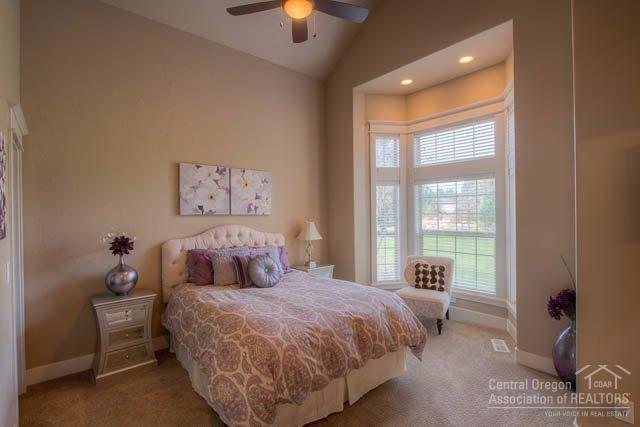 60570 Woodside Road Bend, OR 97702 - Photo 16 of 23 This is Bedroom #2, with a vaulted ceili