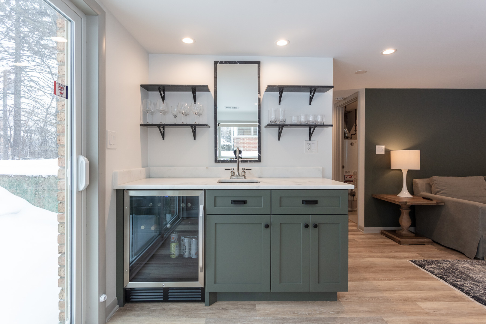 1215 Hillside Road Northbrook, IL 60062 - Photo 9 of 11 a kitchen with stainless steel appliances granite countertop a refrigerator a sink and a cabinets