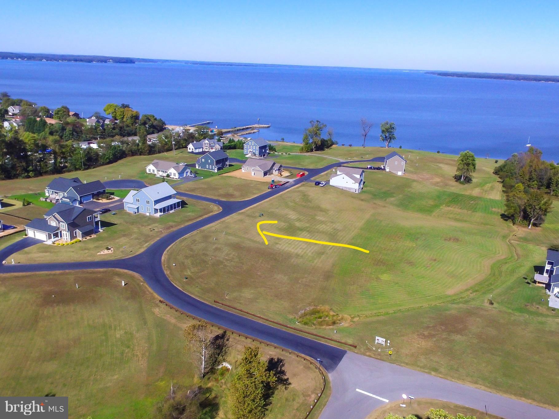 100 Marineview Road King George, VA 22485 - Photo 1 of 9 Aerial view of the lot