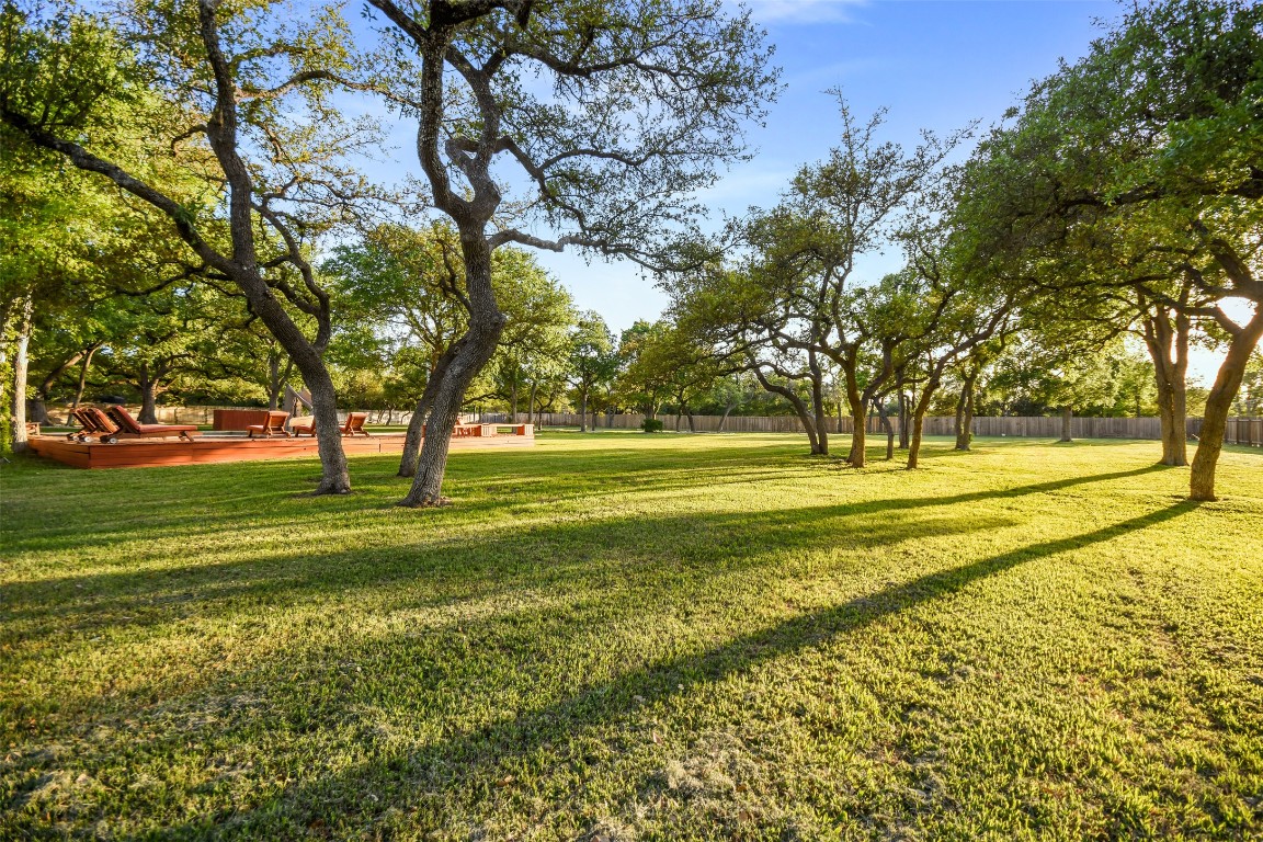294 Logan Ranch Road Georgetown, TX 78628 - Photo 35 of 40 a view of a house with a big yard and palm trees