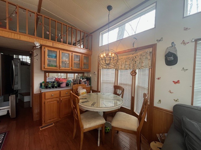 2795 East 28th Road Marseilles, IL 61341 - Photo 10 of 23 a view of a dining room with furniture and wooden floor