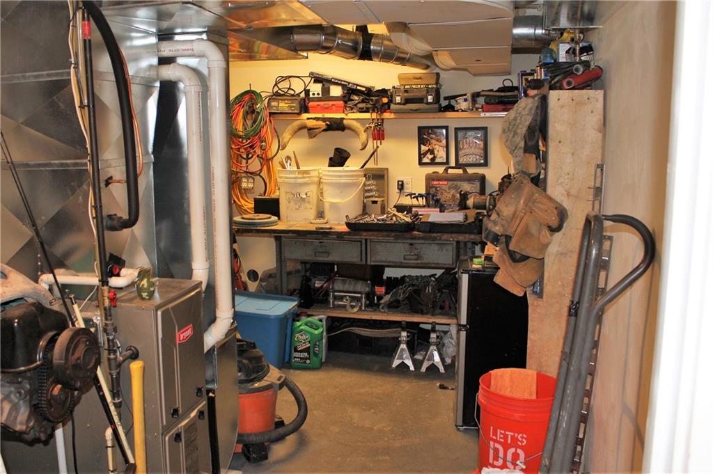 1412 Brinton Road Pittsburgh, PA 15221 - Photo 22 of 25 Mechanical room doubles as a workshop and there is room for lawn equipment too!