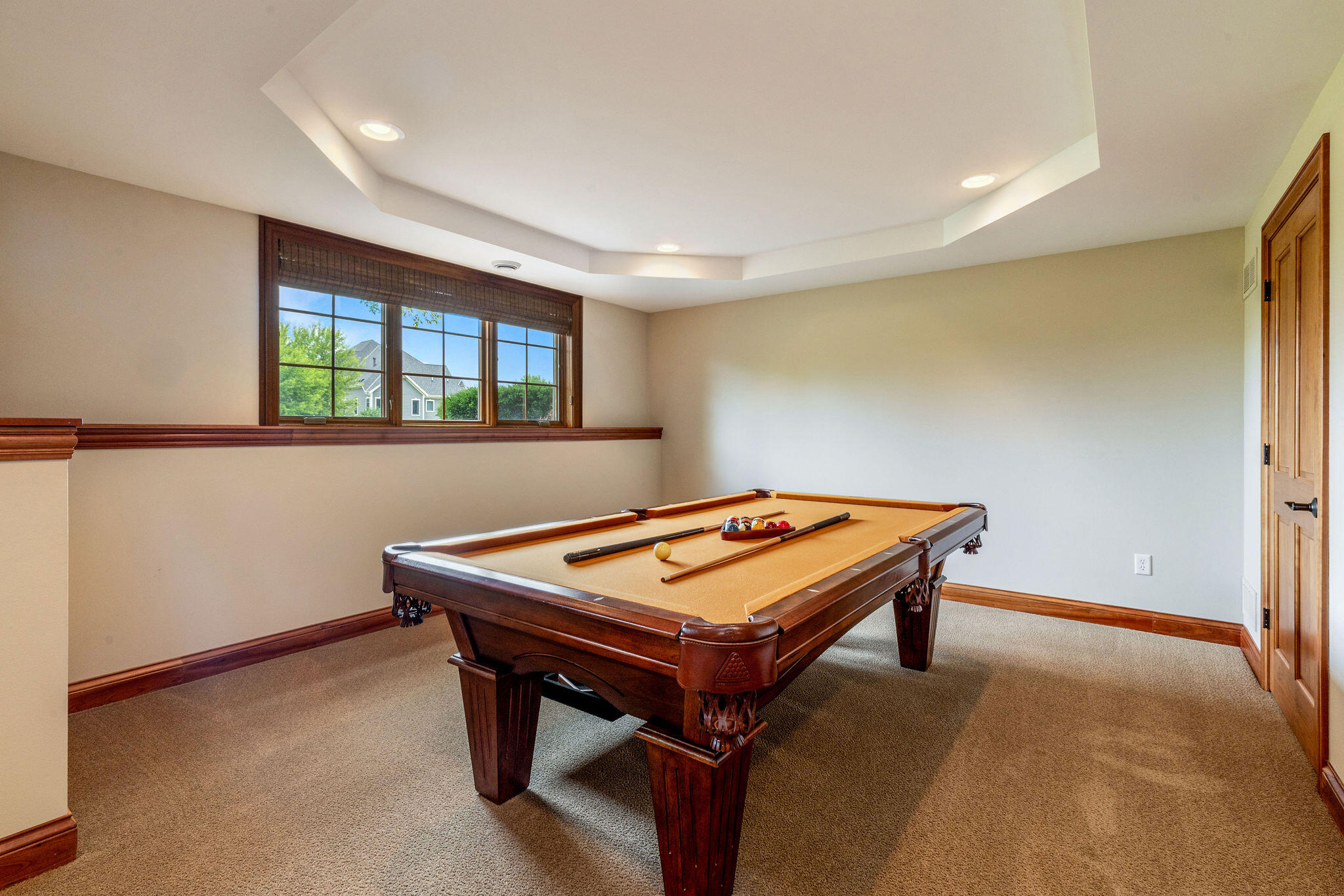 11092 Sutton Ridge Drive Mequon, WI 53097 - Photo 30 of 40 Lower Level Pool Table