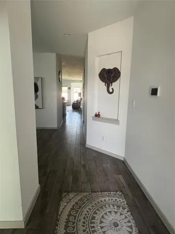 wooden floor in a gallery