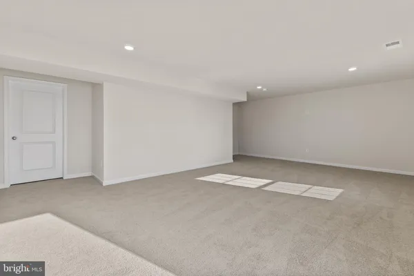 a view of empty room