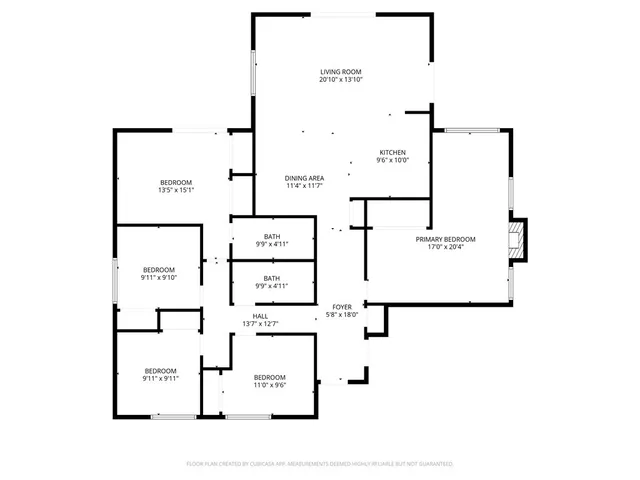 a picture of a floor plan