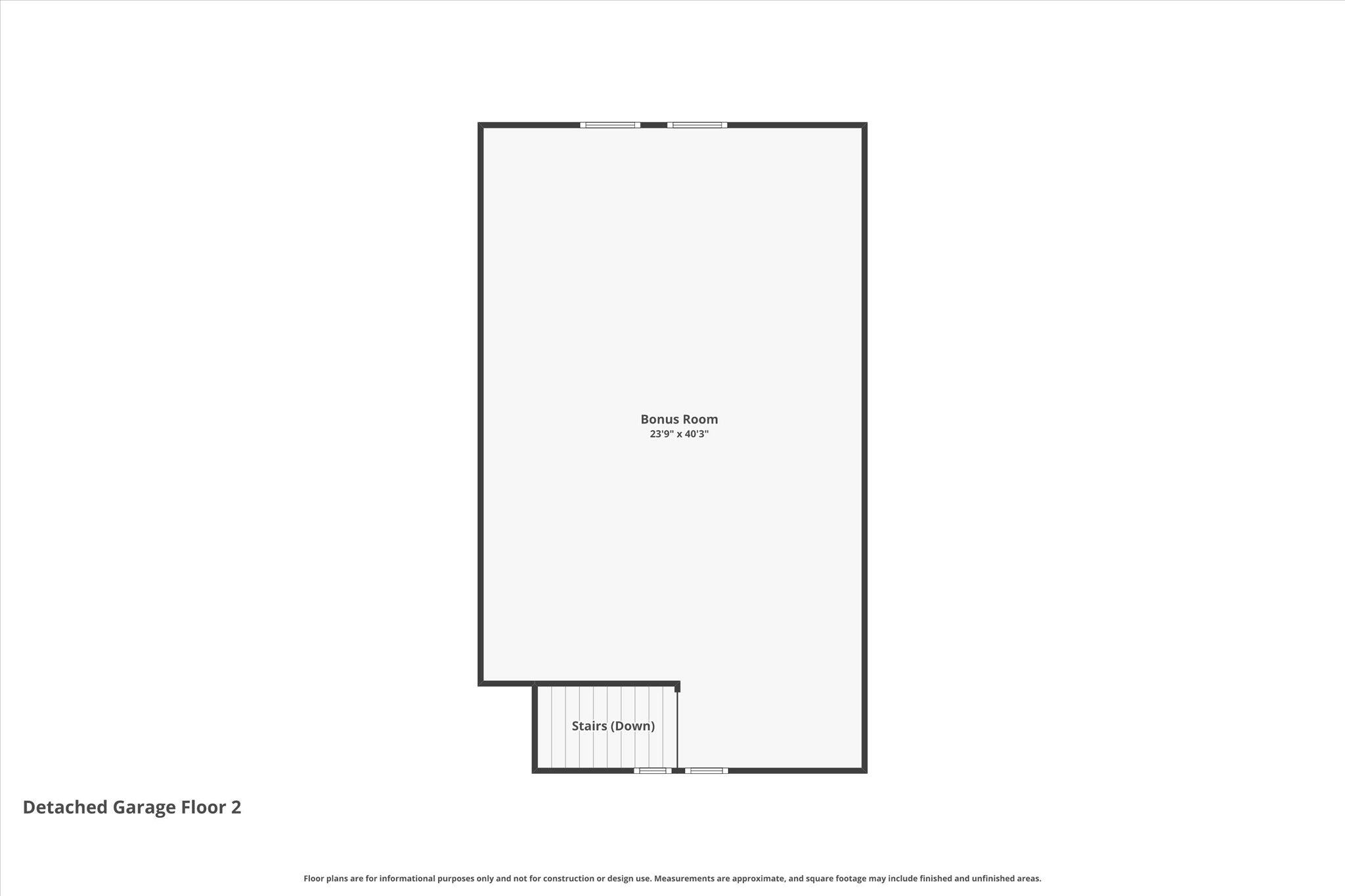 314 Atwood Pond Road Patten, ME 04765 - Photo 76 of 76 Floor Plans-Garage-2nd Level...