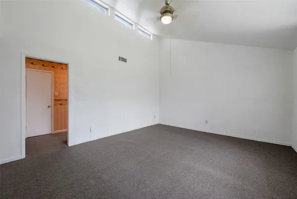 an empty room with a empty space