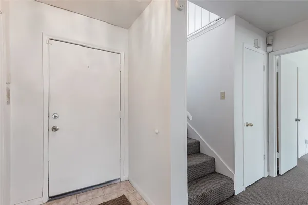 a view of an entryway